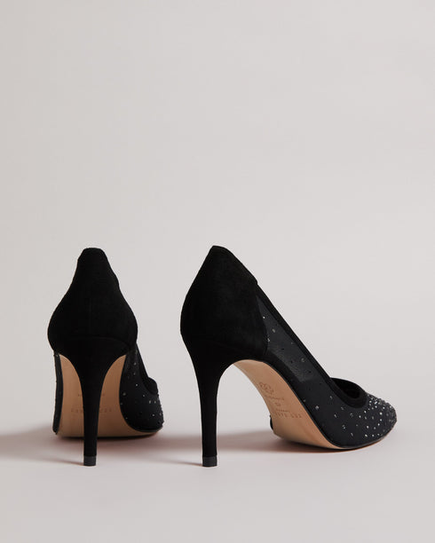 <P>105Mm Diamante Court Shoe</P>